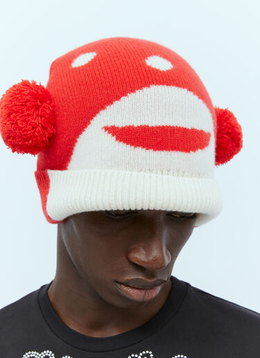 Walter Van Beirendonck Walter Beanie Hat Red wlt0154023