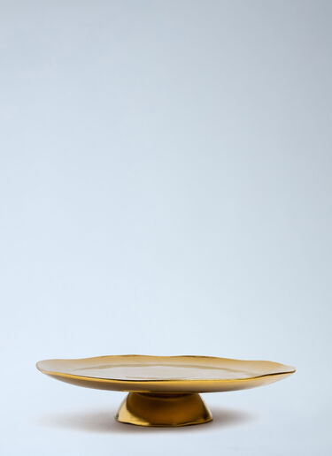 La Tavola Scomposta Cake Stand Bitossi Home La Tavola Scomposta Cake Stand Gold wps0692582
