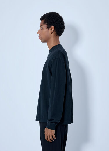Prada Crewneck Long Sleeve Sweatshirt Black pra0166208