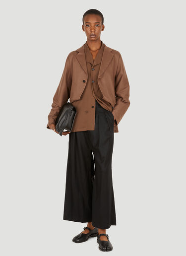 Issey Miyake 衬衫夹克 棕色 ism0250003