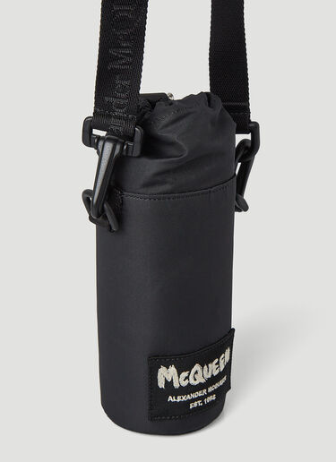 Alexander McQueen Logo Bottle Crossbody Bag Black amq0146045