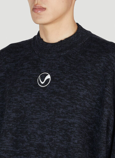 VETEMENTS Logo Sweater Black vet0151001