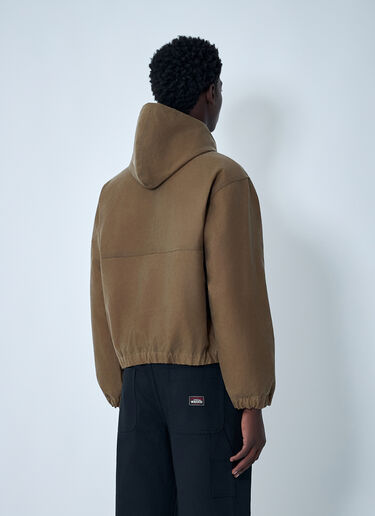 Stüssy Hooded Wax Work Jacket Khaki sts0162001