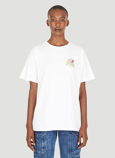 Sky High Farm Workwear Perennial Will Sheldon 印花T恤 白 skh0350016