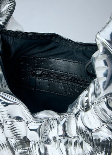 Innerraum Object HM2 Small Crunch Half Moon Bag Silver inn0363012