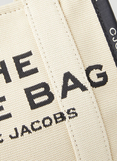 Marc Jacobs Logo Print Mini Tote Bag Cream mcj0247076