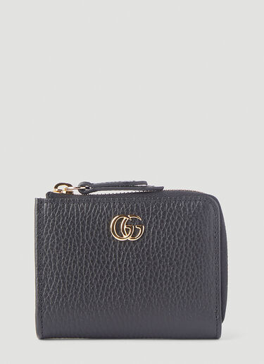 Gucci GG Marmont Small Zip Wallet Black guc0245183
