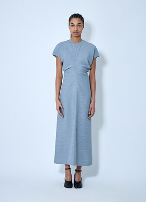 TOTEME Slouch Maxi Dress White tot0260008