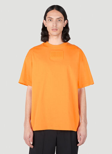 VTMNTS 橡胶贴饰 T 恤 橙色 vtm0351009