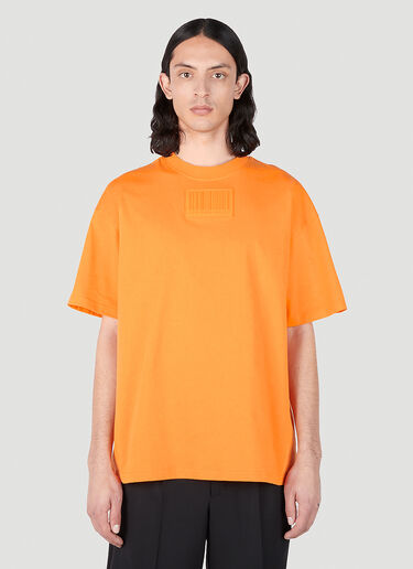 VTMNTS Rubber Patch T-Shirt Orange vtm0351009