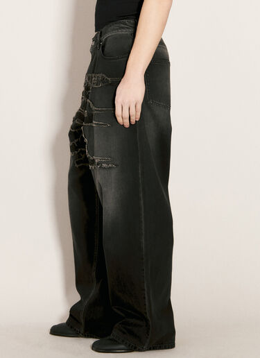 Y/PROJECT Paris' Best Patch Jeans Black ypr0156035