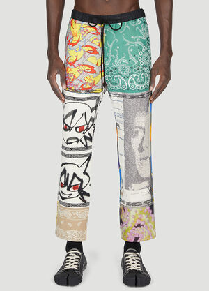 Children Of The Discordance ×ヤギ バンダナパンツ グリーン cod0154002