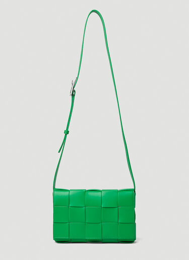 Bottega Veneta Cassette Crossbody Bag Green bov0151067