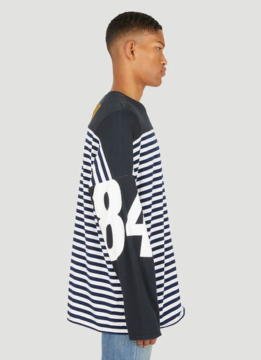 Bonum Deadstock Border Long Sleeve T-Shirt Black bon0348008