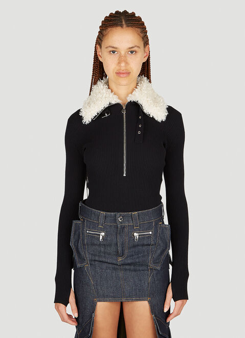 Coperni ジップボディスーツ White cpn0253018