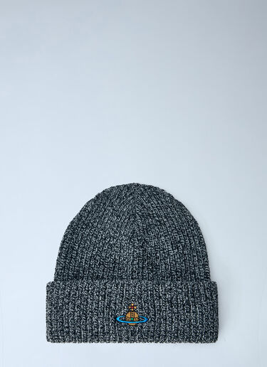 LN-CC® - Vivienne Westwood: Sporty Beanie - Black Vivienne Westwood Sporty Beanie Black vvw0166018