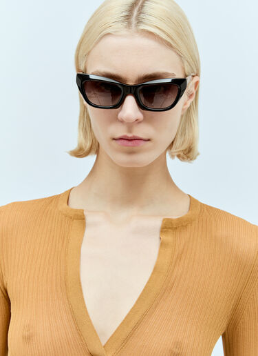 Max Mara V 넥 실크 탑 브라운 max0256064
