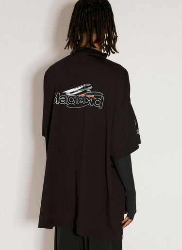 Balenciaga UV Sleeves T-Shirt Black bal0156006