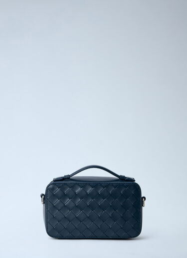 LN-CC® - Bottega Veneta: Getaway Crossbody Bag - Blue Bottega Veneta Getaway Crossbody Bag Blue bov0164005