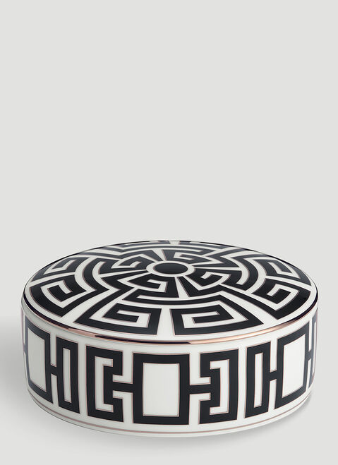Gucci Labirinto Round Box With Cover Yellow wps0670146