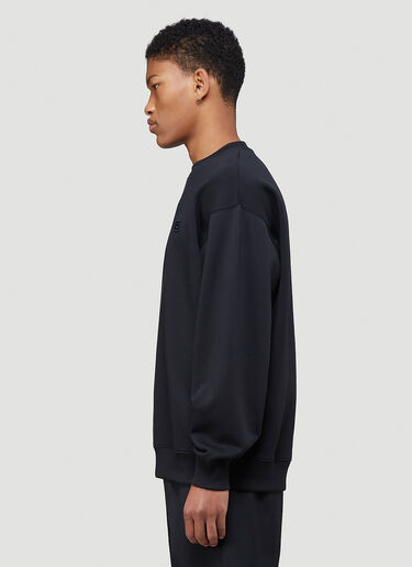 Acne Studios Oversized Face Sweatshirt Black acn0343004