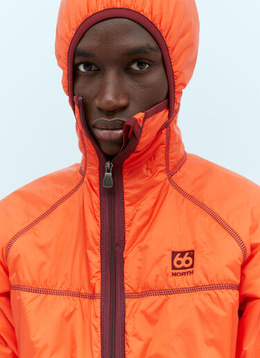 66°North Vatnajokull Retro Hooded Jacket Orange ssn0154019