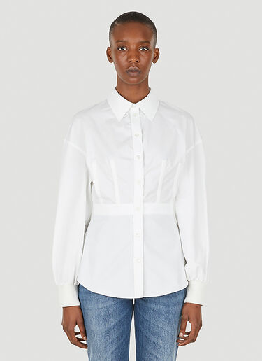 Alexander McQueen フィットシャツ ホワイト amq0249009
