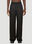 Saint Laurent Straight Leg Pants Black sla0152003