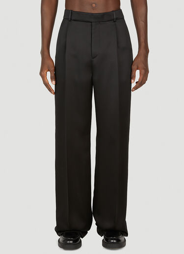 Saint Laurent Straight Leg Pants Black sla0152002