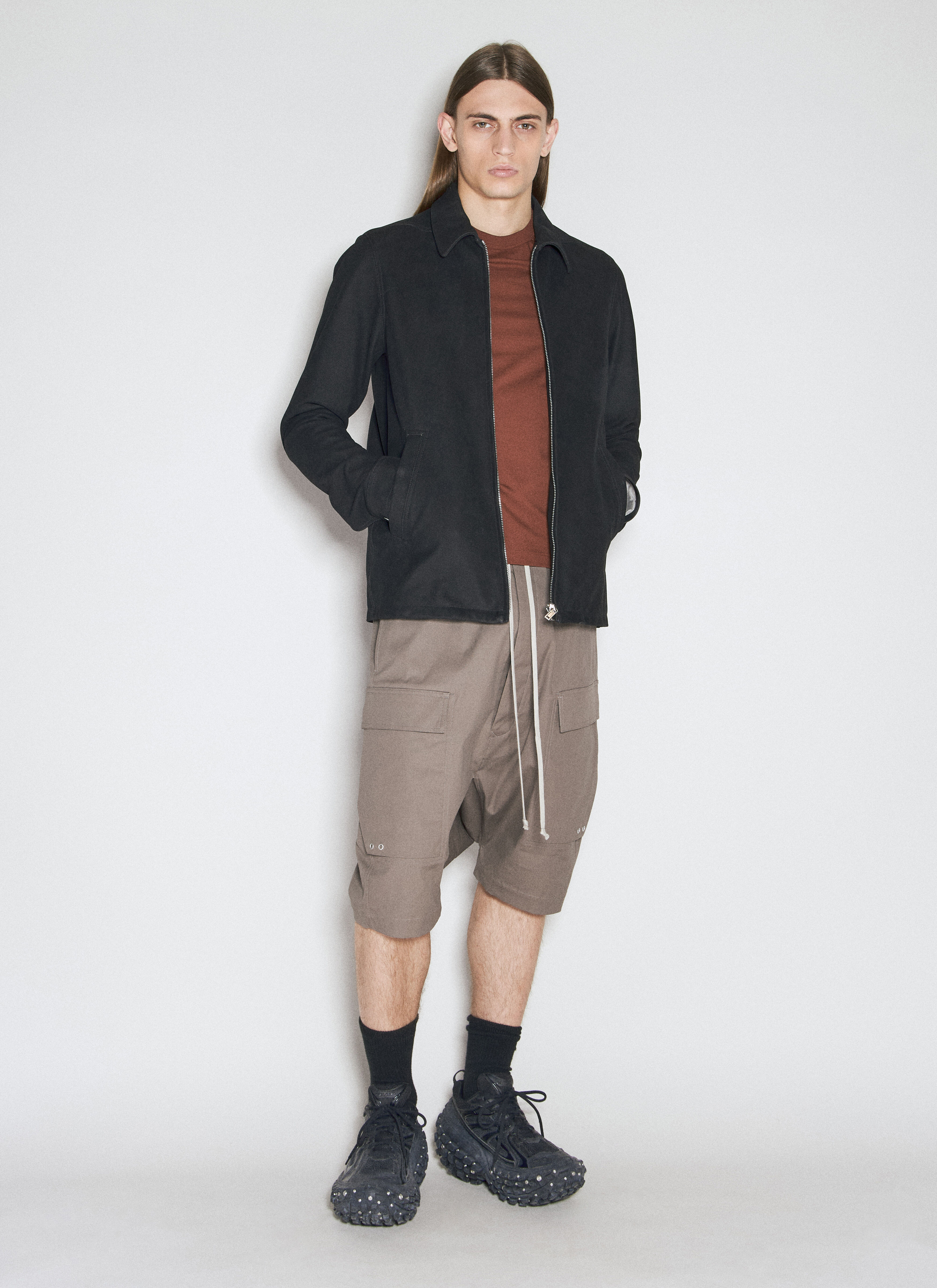 Rick owens cargo pod shorts sales