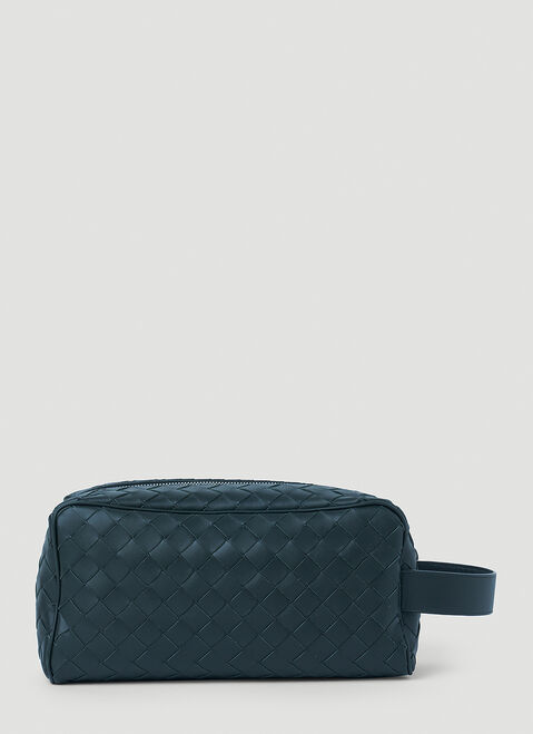 Bottega Veneta Intrecciato Travel Pouch Black bov0154027