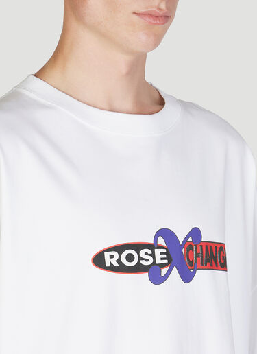 Martine Rose Oversized Long Sleeve T-Shirt White mtr0152009