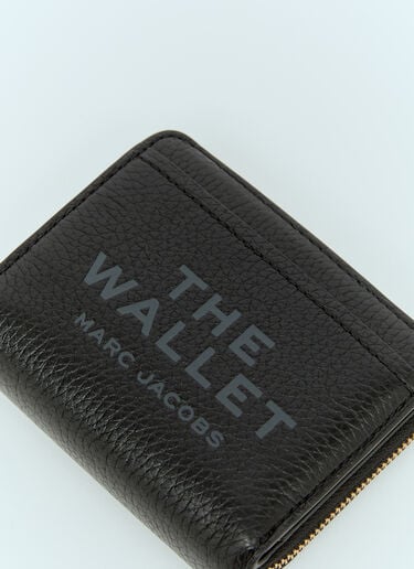 Marc Jacobs 가죽 미니 컴팩트 지갑 블랙 mcj0255033