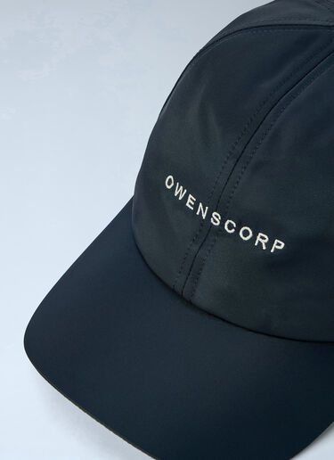 Rick Owens Embroidered Logo Baseball Cap Black ric0165034