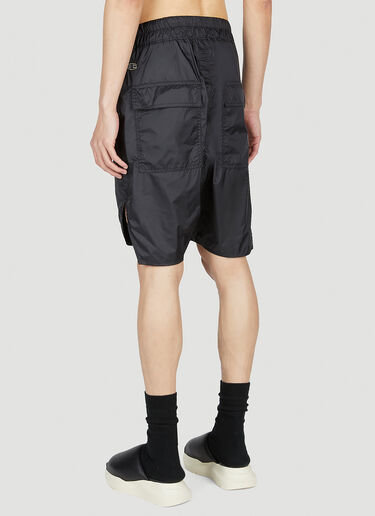 Rick Owens x Champion Beveled Pods Shorts Black roc0153007