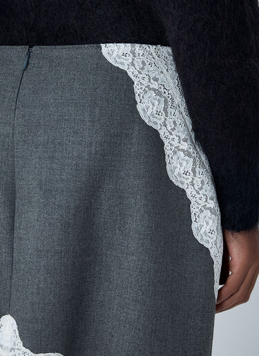 Wool Mid Skirt Jil Sander Wool Mid Skirt Black jil0262022