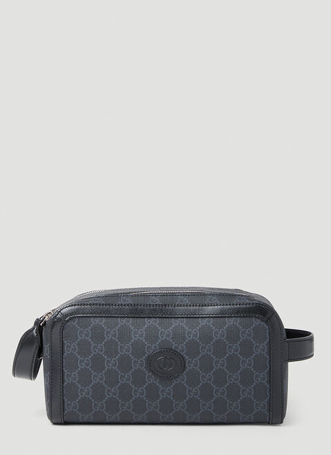 Gucci Interlocking G Toiletry Bag Beige guc0154058