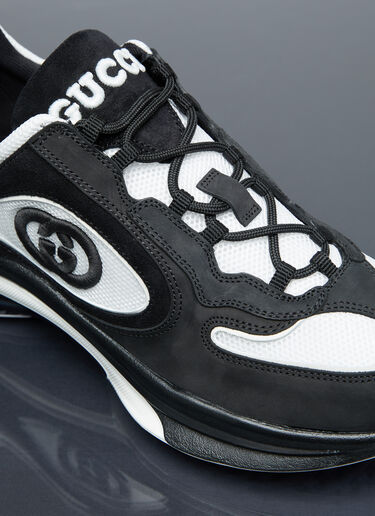 Gucci Interlocking G Run Sneakers Black guc0155087