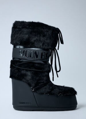 Moon Boot MB Icon Faux-Fur Boots Black mnb0362008
