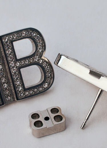 Balenciaga BB Earrings Silver bal0259047