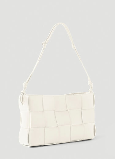 Bottega Veneta Intreccio Shoulder Bag White bov0251060