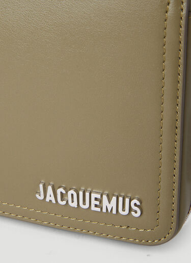 Jacquemus Le Cuerda バーティカル クロスボディバッグ カーキ jac0151028