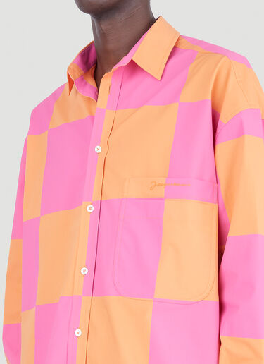 Jacquemus La Chemise Toutou Shirt Pink jac0145009