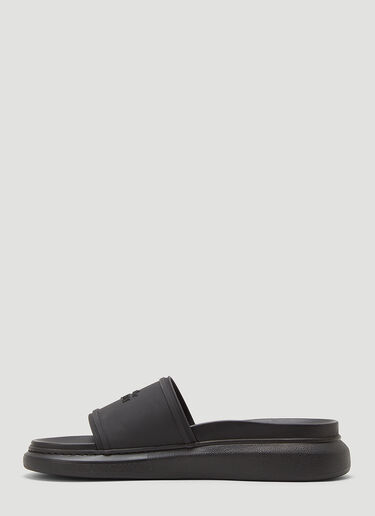 Alexander McQueen Hybrid Signature Slides Black amq0144016