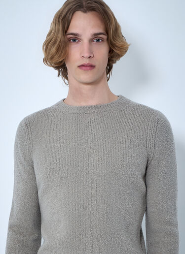 RIER Textured Knit Sweater Grey rrr0164004