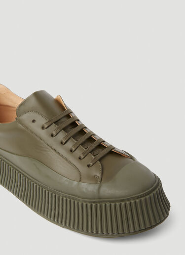Jil Sander 硫化橡胶运动鞋 绿色 jil0149026