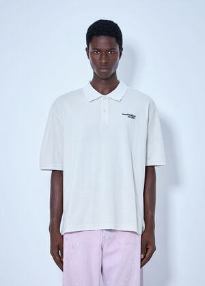 Acne Studios 洗水标志Polo衫 白色 acn0165015