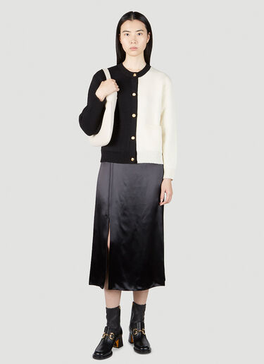 Gucci Monochrome Cardigan Black guc0251205