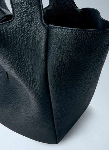 LN-CC® - Saint Laurent: Le 5 à 7 Bea Shoulder Bag - Black Saint Laurent Le 5 à 7 Bea Shoulder Bag Black sla0257109