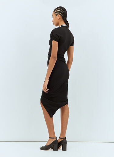 Pulling Midi Dress Vivienne Westwood Pulling Midi Dress Black vvw0259041